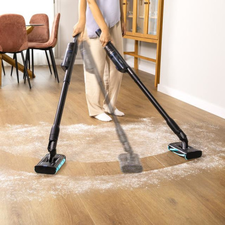Cecotec 08399 scopa elettrica Aspirapolvere a bastone 2 in 1 Batteria Secco Senza sacchetto 210 W Nero 2,5 Ah