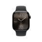 Apple Watch Series 10 Serie 10 GPS + Cellular 42mm Cassa in Titanio color Ardesia con Nero Sport Band - S/M