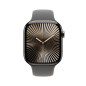 Apple Watch Series 10 Serie 10 GPS + Cellular 46mm Cassa in Titanio con Stone Grey Sport Band - M/L