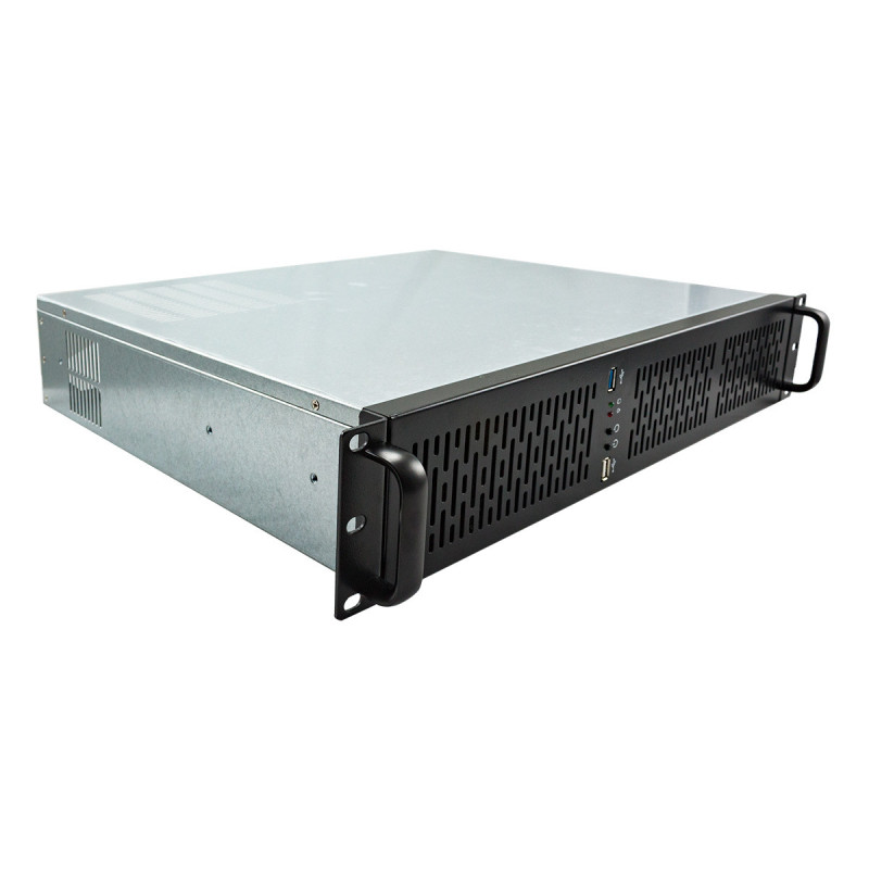 UNYKAch 2U 19″ UK 2129 Supporto Nero, Argento UNYKAch 2U 19″ UK 2129 Supporto Nero, Argento