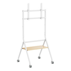 Ewent EW1582 Supporto TV a parete 2,18 m (86") Bianco, Legno