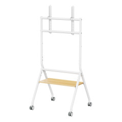 Ewent EW1582 Supporto TV a parete 2,18 m (86") Bianco, Legno