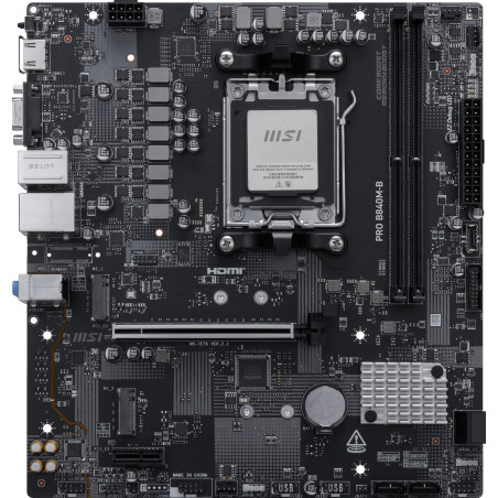MSI PRO B840M-B scheda madre AMD B840 Socket AM5 micro ATX