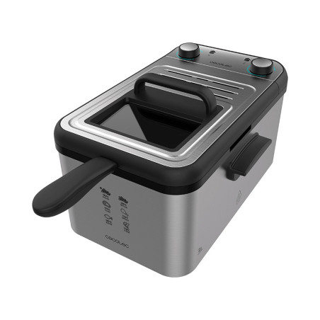 Cecotec CleanFry Infinity 3000 Singolo Indipendente 2400 W Friggitrice Acciaio inox