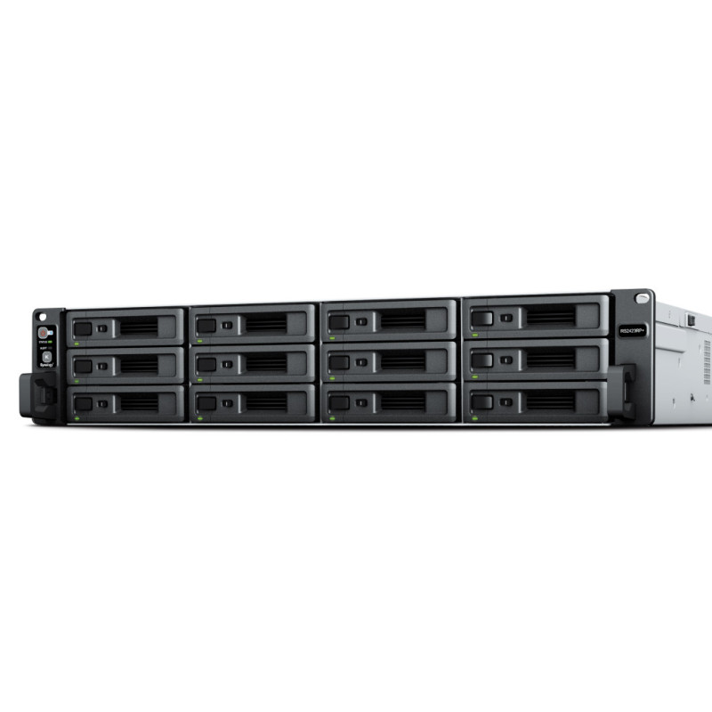 Synology RackStation RS2423RP+ server NAS e di archiviazione Armadio (2U) Ryzen Embedded V1780B 8 GB DDR4 0 TB DiskStation