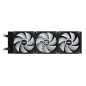 GIGABYTE GAMING 360 Raffreddamento Liquido per CPU - 3x120 mm Ventole ARGB, Meccanismo di bloccaggio a scorrimento,