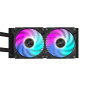 GIGABYTE AORUS WATERFORCE X II 240 Raffreddamento a liquido per CPU AIO - 2x ventole ARGB da 120 mm, LCD a colori, DAISY-CHAIN, GIGABYTE AORUS WATERFORCE X II 240 Raffreddamento a liquido per CPU AIO - 2x ventole ARGB da 120 mm, LCD a colori, DAISY-CHAIN,