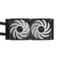 GIGABYTE AORUS WATERFORCE X II 240 Raffreddamento a liquido per CPU AIO - 2x ventole ARGB da 120 mm, LCD a colori, DAISY-CHAIN, GIGABYTE AORUS WATERFORCE X II 240 Raffreddamento a liquido per CPU AIO - 2x ventole ARGB da 120 mm, LCD a colori, DAISY-CHAIN,