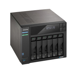 Asustor LOCKERSTOR 6 NAS Desktop Intel® Celeron® N5105 8 GB DDR4 HDD ADM Nero
