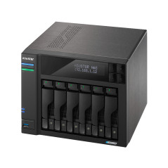 Asustor LOCKERSTOR 6 NAS Desktop Intel® Celeron® N5105 8 GB DDR4 HDD ADM Nero