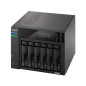 Asustor LOCKERSTOR 6 NAS Desktop Intel® Celeron® N5105 8 GB DDR4 HDD ADM Nero