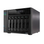 Asustor LOCKERSTOR 6 NAS Desktop Intel® Celeron® N5105 8 GB DDR4 HDD ADM Nero