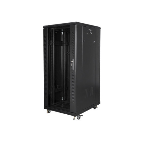Lanberg FF01-6827-12B rack 27U Rack indipendenti Nero