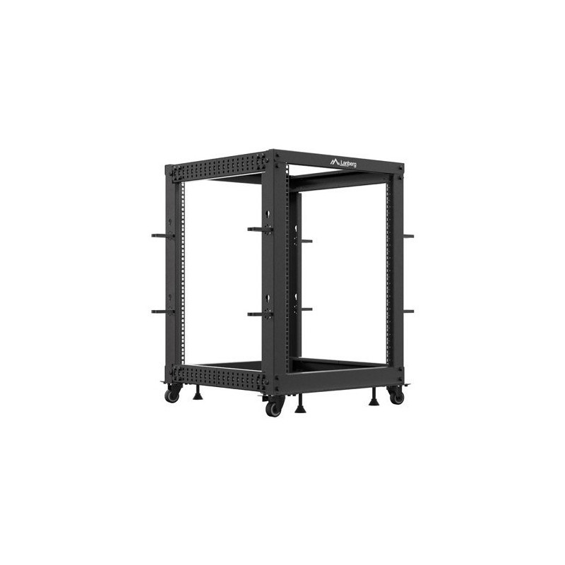 Lanberg OR01-6115-B rack 15U Rack indipendenti Nero