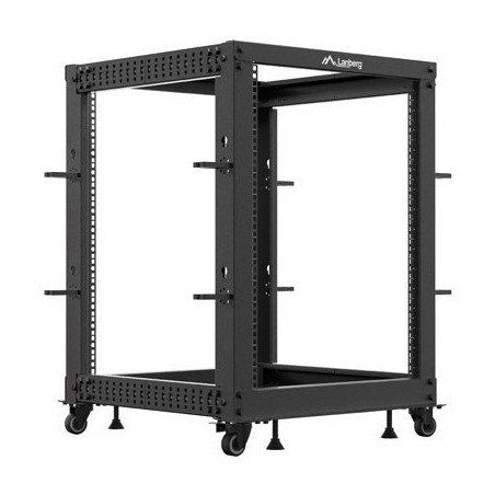 Lanberg OR01-6115-B rack 15U Rack indipendenti Nero