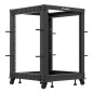 Lanberg OR01-6115-B rack 15U Rack indipendenti Nero