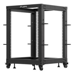 Lanberg OR01-6115-B rack 15U Rack indipendenti Nero