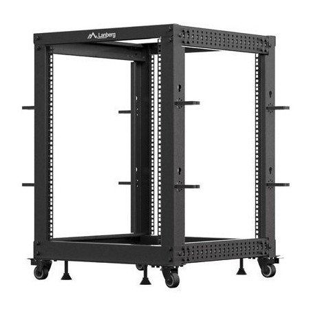 Lanberg OR01-6115-B rack 15U Rack indipendenti Nero