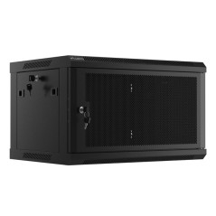 Lanberg WF01-6406-23B rack 6U Da parete Nero