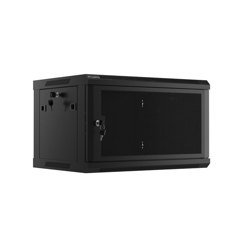 Lanberg WF01-6406-23B rack 6U Da parete Nero
