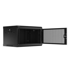 Lanberg WF01-6406-23B rack 6U Da parete Nero