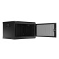 Lanberg WF01-6406-23B rack 6U Da parete Nero