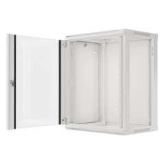 Lanberg WF01-6415-10S rack 15U Da parete Grigio
