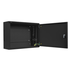Lanberg WAF1-5203-04-00B rack 4U Da parete Nero