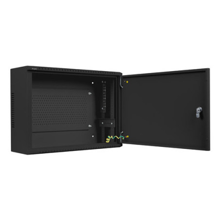 Lanberg WAF1-5203-04-00B rack 4U Da parete Nero