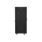 Lanberg free standing rack 19inch cabinet 27U 600x600 glass door LCD flat pack black Rack indipendenti