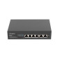 Lanberg RSFE-4P-2FE-60 switch di rete Non gestito Fast Ethernet (10/100) Supporto Power over Ethernet (PoE) 1U Nero Lanberg RSFE-4P-2FE-60 switch di rete Non gestito Fast Ethernet (10/100) Supporto Power over Ethernet (PoE) 1U Nero