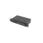 Lanberg RSFE-4P-2FE-60 switch di rete Non gestito Fast Ethernet (10/100) Supporto Power over Ethernet (PoE) 1U Nero