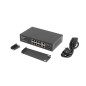 Lanberg RSFE-8P-2GE-120 switch di rete Non gestito Gigabit Ethernet (10/100/1000) Supporto Power over Ethernet (PoE) 1U Nero Lanberg RSFE-8P-2GE-120 switch di rete Non gestito Gigabit Ethernet (10/100/1000) Supporto Power over Ethernet (PoE) 1U Nero
