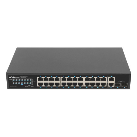 Lanberg RSGE-24P-2GE-2S-360 switch di rete Non gestito