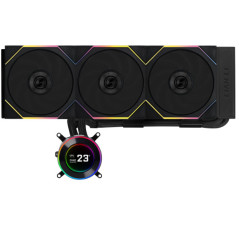 Lian Li GA II Hydroshift II LCD-C 360TL Case per computer Raffreddatore di liquidi tutto in uno 12 cm Nero 1 pz