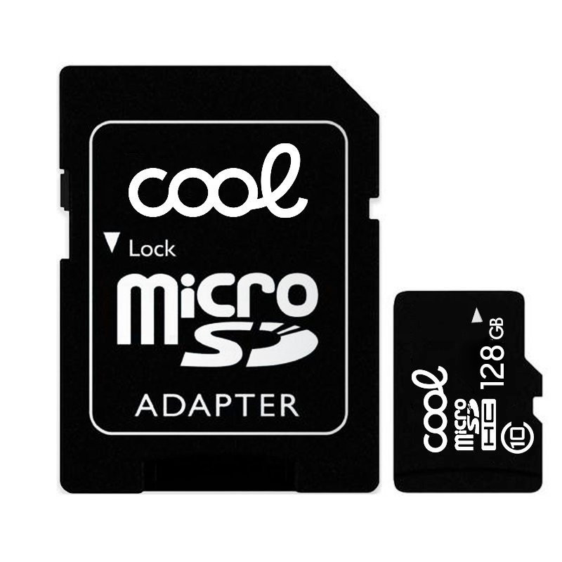 COOL Accesorios 8434847046969 memoria flash 128 GB MicroSD UHS-I Classe 10 COOL Accesorios 8434847046969 memoria flash 128 GB MicroSD UHS-I Classe 10