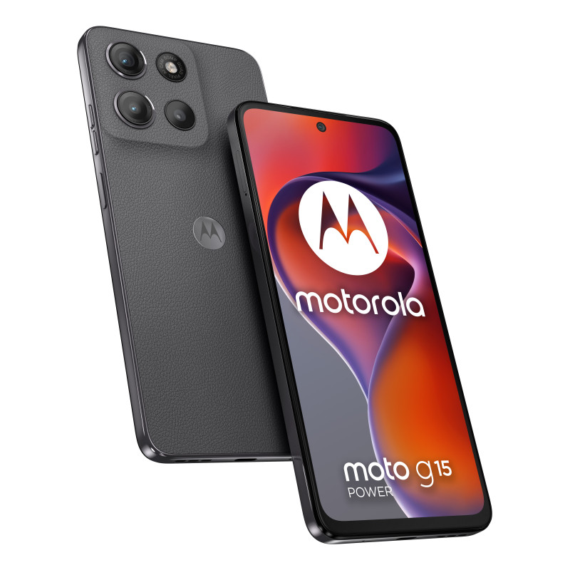 Motorola moto g15 power 17,1 cm (6.72") Doppia SIM Android 15 4G USB tipo-C 8 GB 512 GB 6000 mAh Grigio Motorola moto g15 power 17,1 cm (6.72") Doppia SIM Android 15 4G USB tipo-C 8 GB 512 GB 6000 mAh Grigio