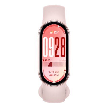 Xiaomi Smart Band 10 Rose AMOLED Braccialetto per rilevamento di attività 4,37 cm (1.72") Rosa