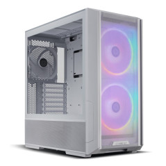 Lian Li LANCOOL 216RW Midi Tower Trasparente, Bianco
