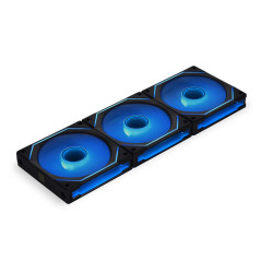 Lian Li 12SLIN3B sistema di raffreddamento per computer Case per computer Ventilatore 12 cm Nero