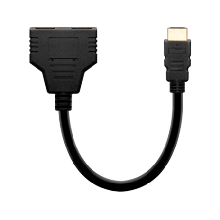 ADAPTADOR SAVIO AK-80 USB-A 3.1 USB-C 3.1 BLACK NEGRO/5 GBP