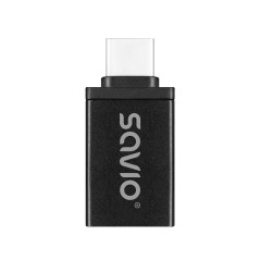 Savio AK-80 cavo e adattatore video 0 m USB tipo A USB tipo-C Nero