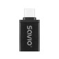Savio AK-80 cavo e adattatore video 0 m USB tipo A USB tipo-C Nero Savio AK-80 cavo e adattatore video 0 m USB tipo A USB tipo-C Nero