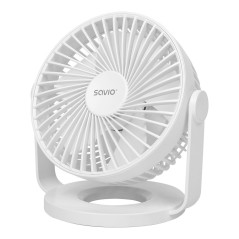 Savio AD-01 WHITE ventilatore Bianco