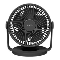 Savio AD-01 ventilatore Nero