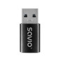 Savio AK-81 cavo e adattatore video 0 m USB tipo-C USB tipo A Nero Savio AK-81 cavo e adattatore video 0 m USB tipo-C USB tipo A Nero