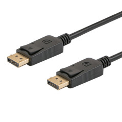 Savio CL-136 cavo DisplayPort 2 m Nero