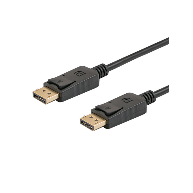 Savio CL-136 cavo DisplayPort 2 m Nero Savio CL-136 cavo DisplayPort 2 m Nero