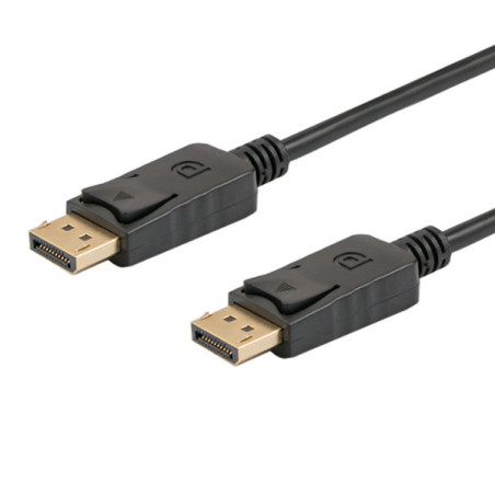 Savio CL-136 cavo DisplayPort 2 m Nero