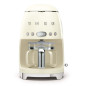 Smeg Macchina da Caffè Filtro 50's Style – Panna LUCIDO – DCF02CREU Smeg Macchina da Caffè Filtro 50's Style – Panna LUCIDO – DCF02CREU